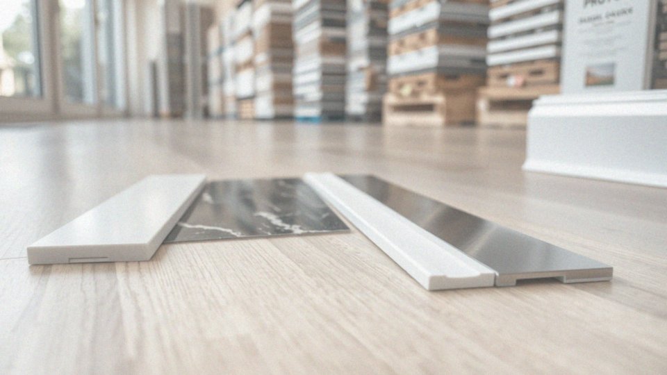 Jakie materiały są używane do produkcji cokołów?