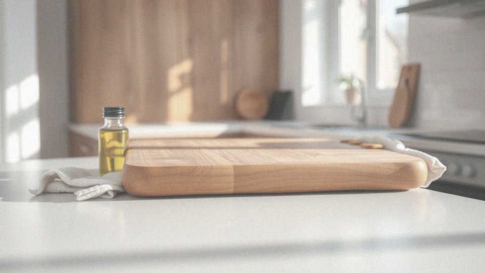 Dlaczego należy regularnie olejować deskę do krojenia?