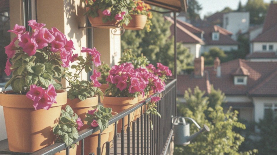 Jak dbać o pelargonie w doniczkach podczas upałów?