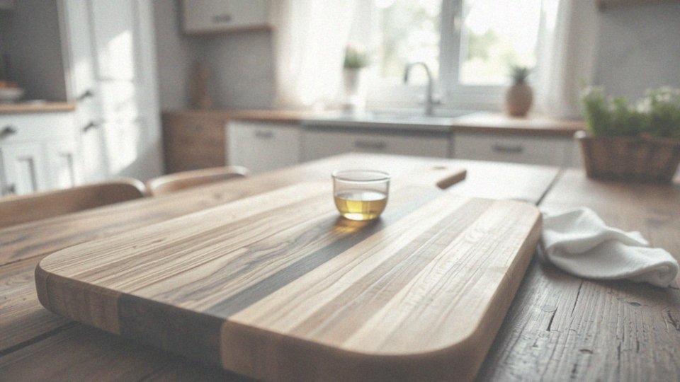Jak przebiega proces olejowania deski do krojenia?