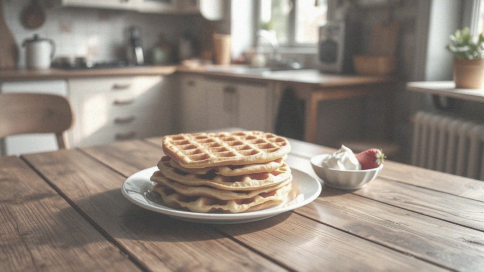 Dlaczego gofry są idealne na śniadanie lub kolację?