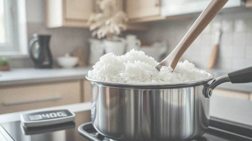 Dlaczego woreczek ryżu może ważyć od 300g do 350g po ugotowaniu?