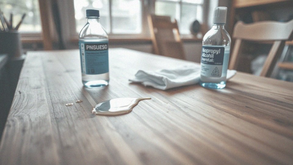 Jak używać alkoholu izopropylowego do usuwania kleju?