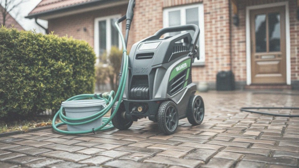 Jaką moc silnika posiada myjka ciśnieniowa ML3.360?
