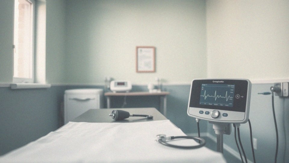 Jakie badania EKG są wymagane w kontekście pracy w gorącym mikroklimacie?