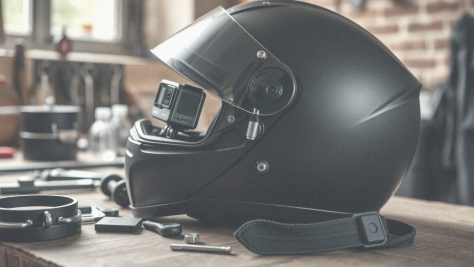 Jak zamontować kamerę na kasku motocyklowym?