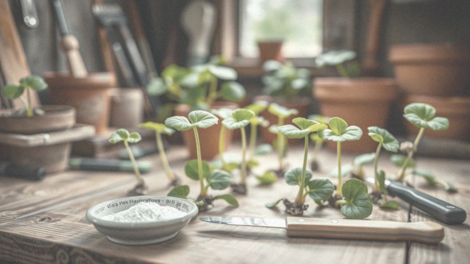 Jak przygotować sadzonki pelargonii do ukorzenienia?