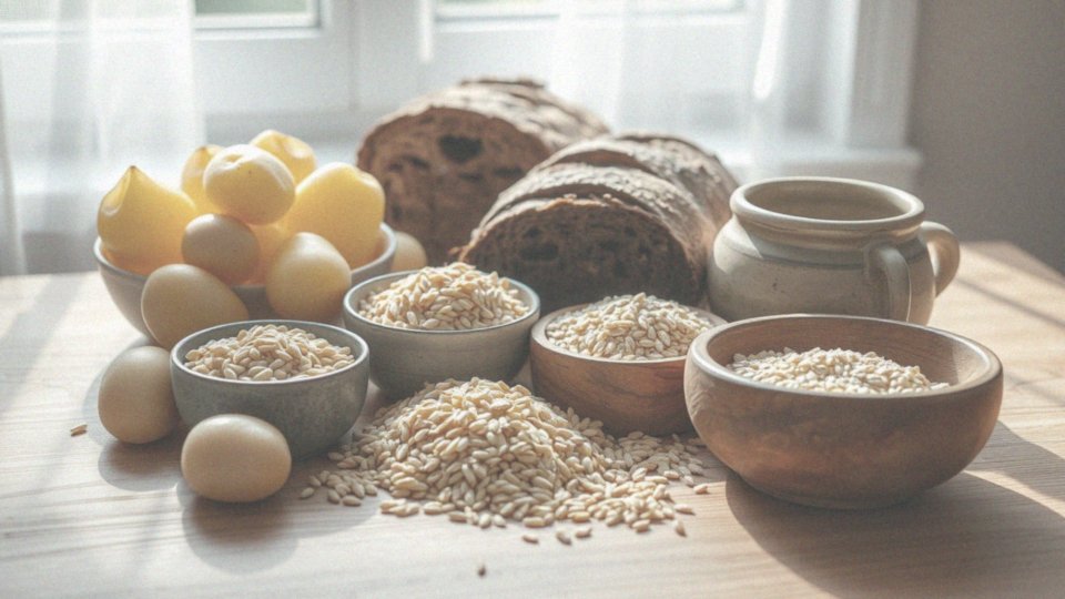 Produkty skrobiowe – lista źródeł i ich znaczenie w diecie